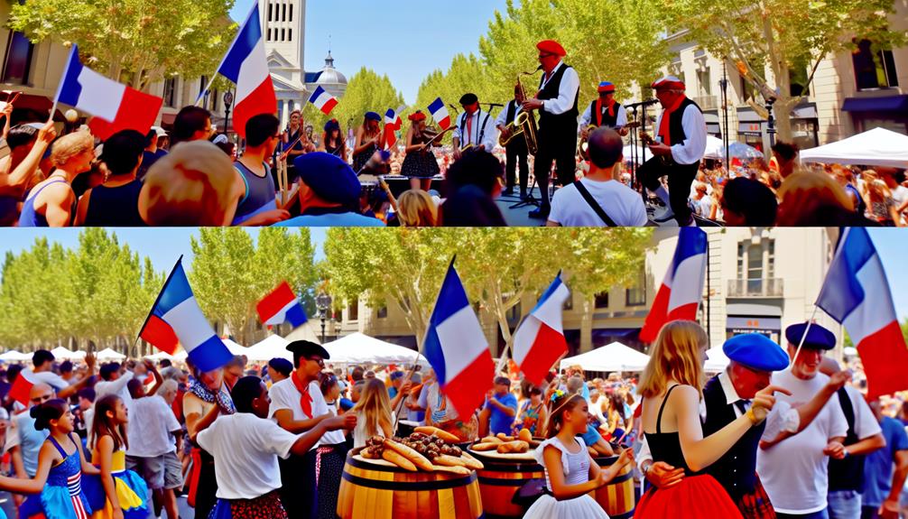 french celebration in california