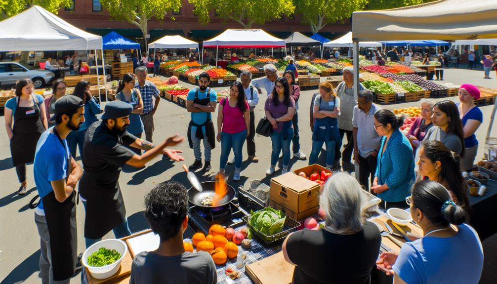 learn cooking at markets