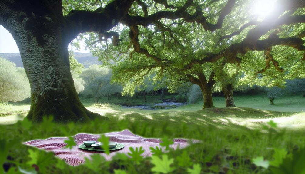 peaceful picnics in nature