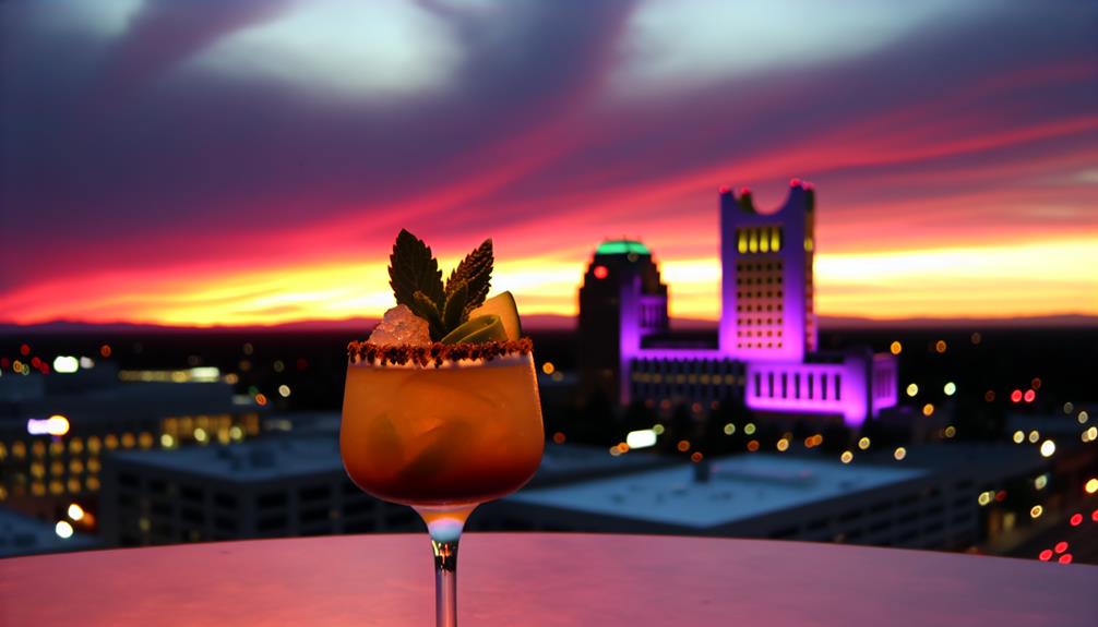 rooftop dining drink pairings