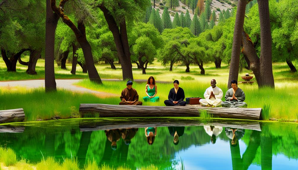 sacramento outdoor meditation retreats