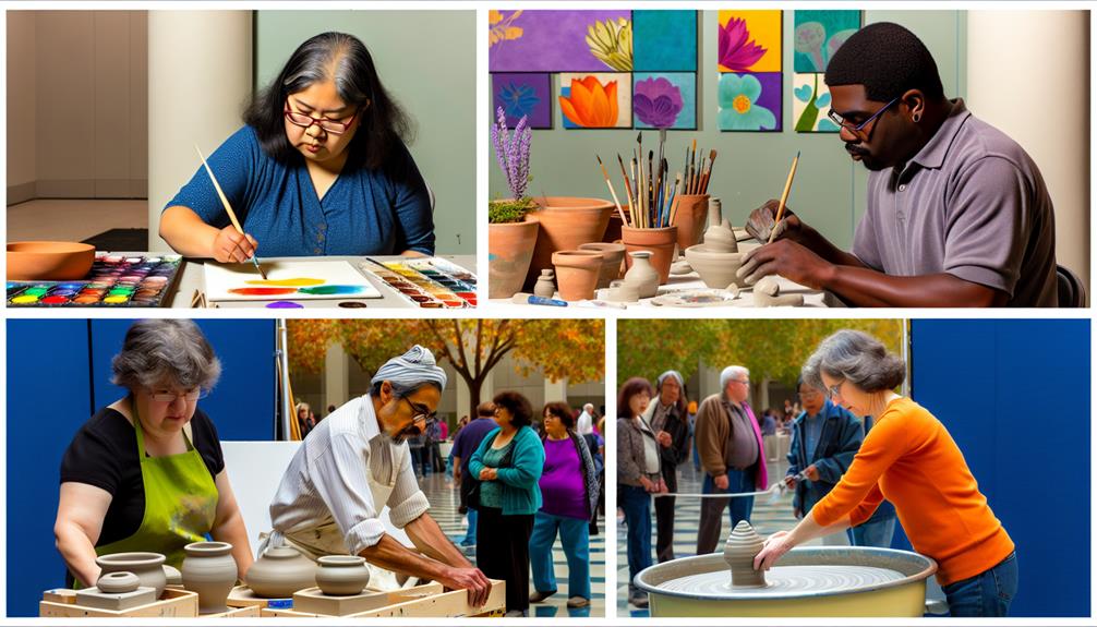 visual arts protests in california