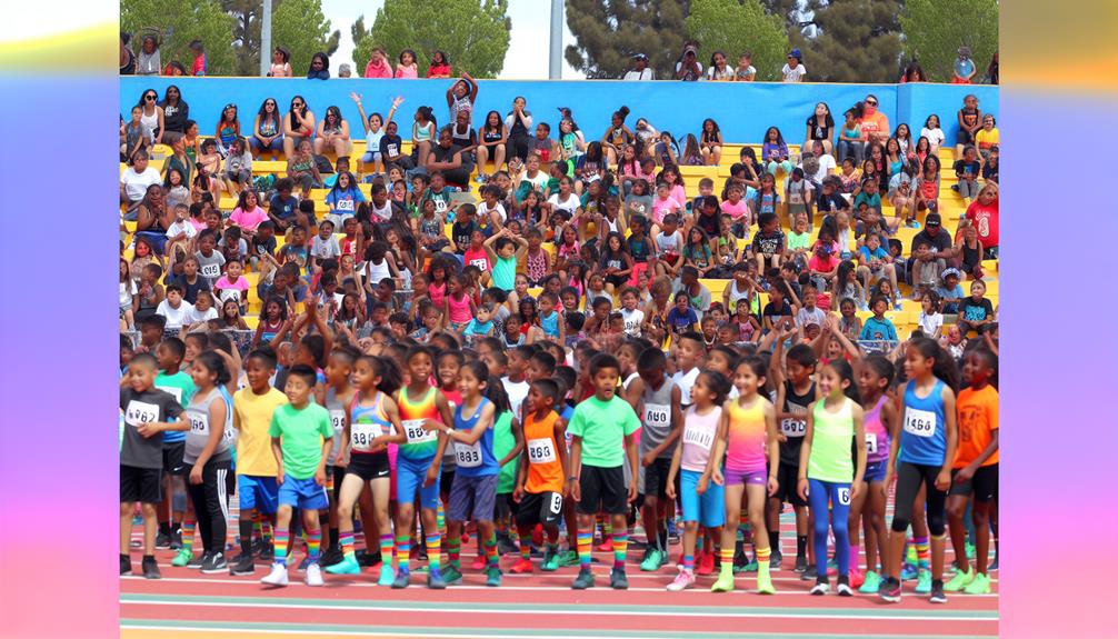 youth athletics competition activities