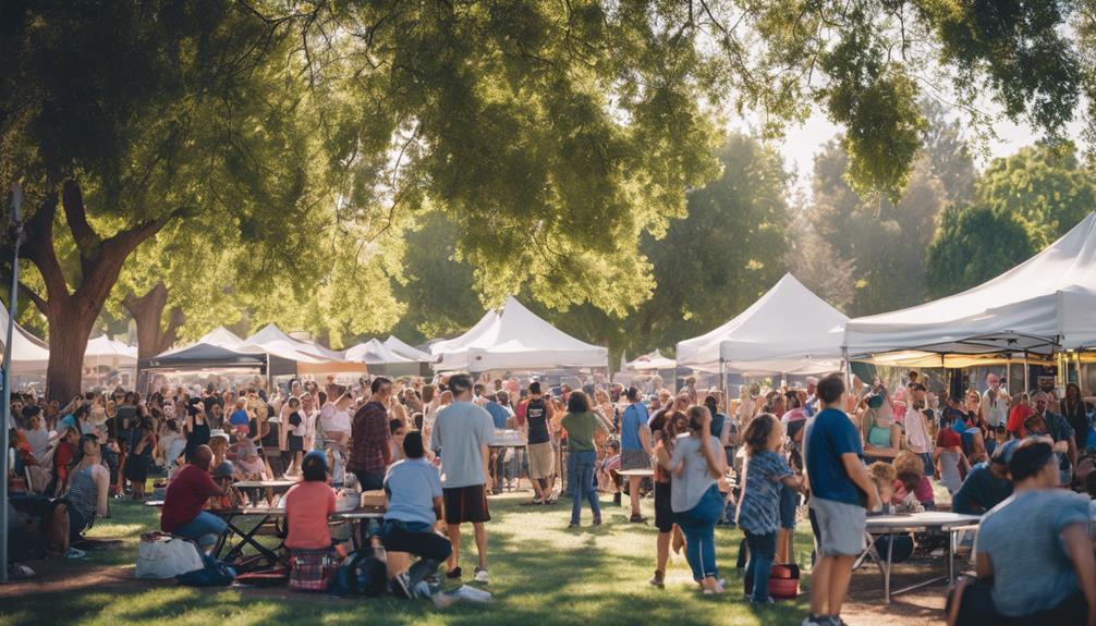 family friendly picnic in oak park