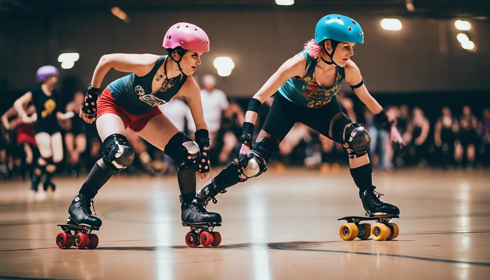 high energy roller derby event