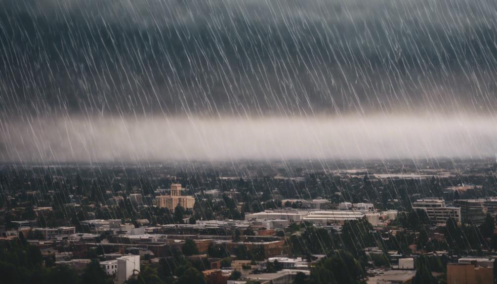 study on rain forecasts