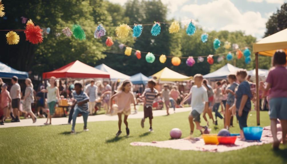 summer fun in park