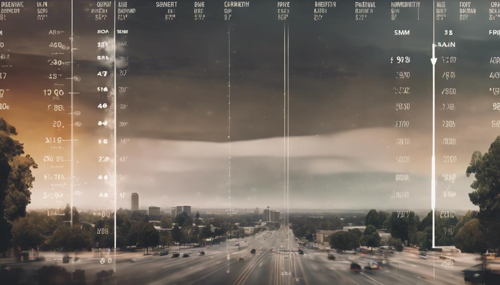 weather data analysis comparison